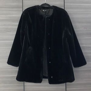 Zara Faux Fur Jacket, Size M